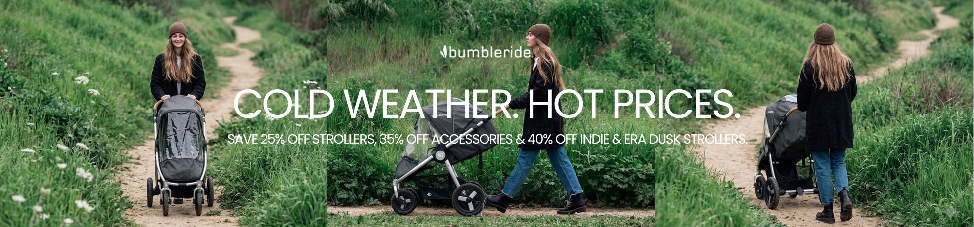Beach walks with toddlers and your Bumbleride Indie in Maritime