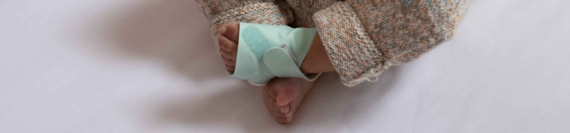 Owlet Smart Sock 3 in Mint Green peace of mind through every milestone
