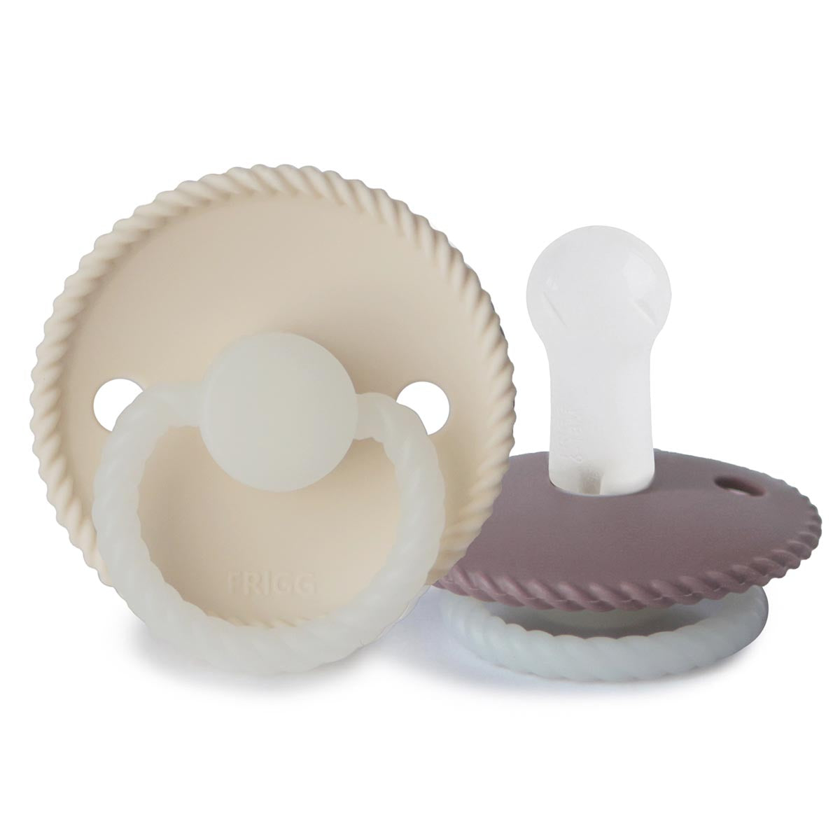 FRIGG Night Pacifier 2 Pack Silicone