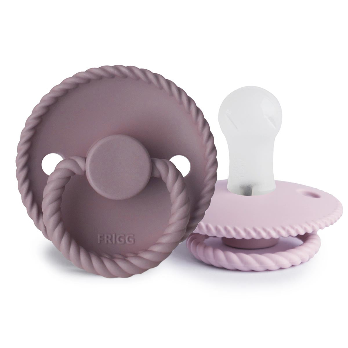 FRIGG Rope Pacifier 2 Pack Silicone