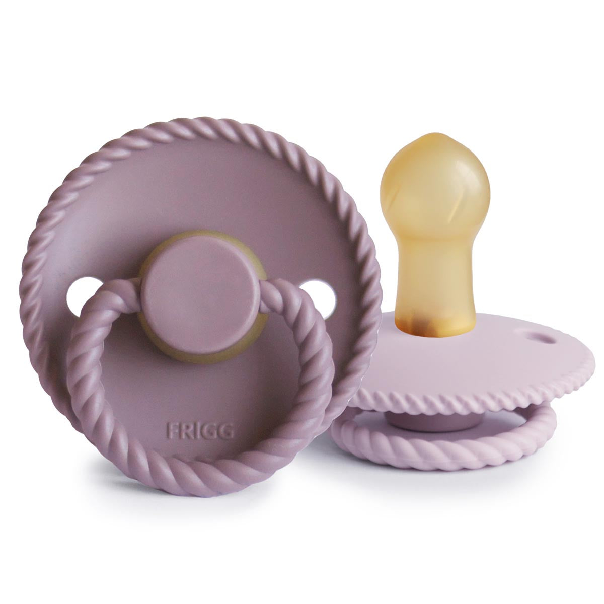 FRIGG Rope Pacifier 2 Pack Latex