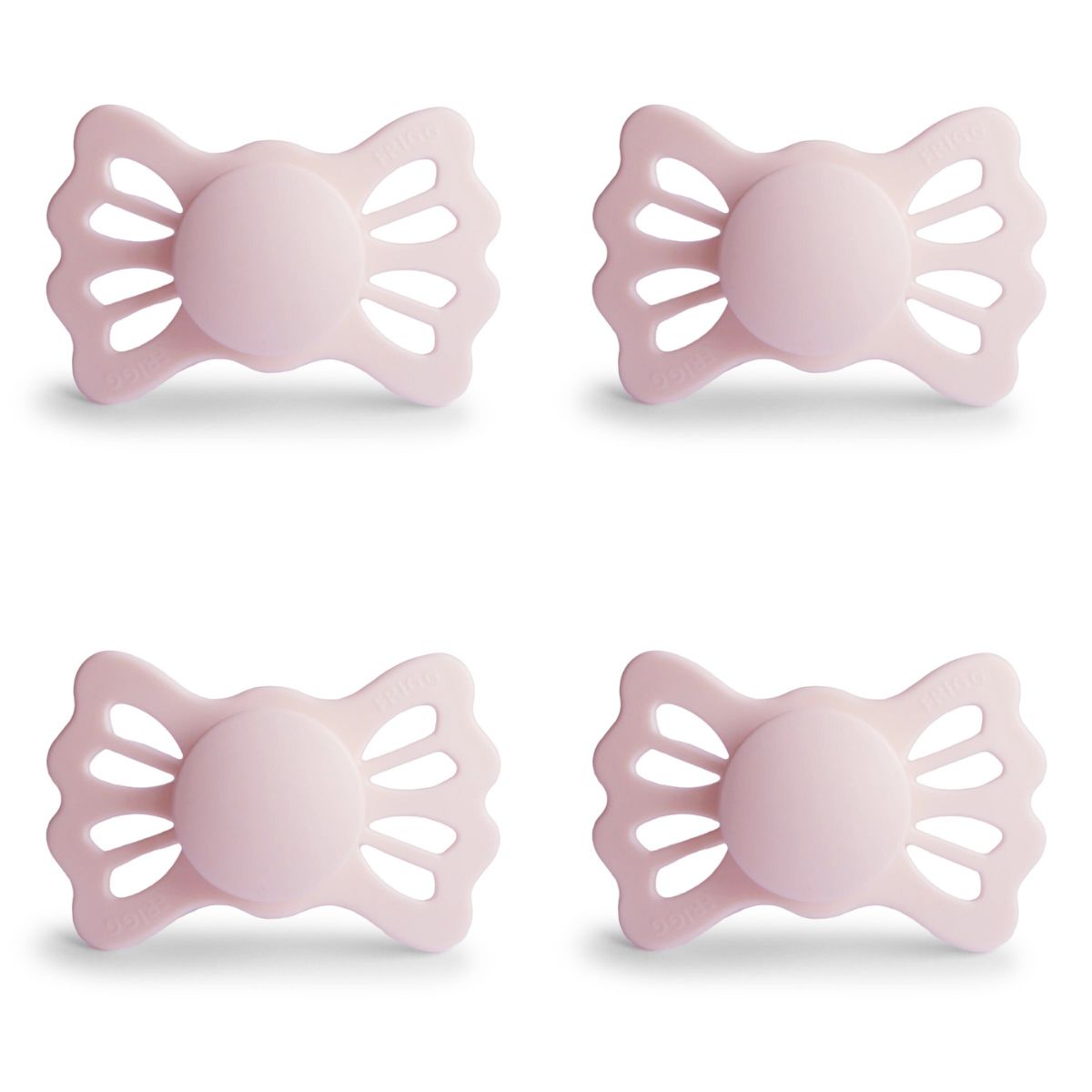 FRIGG Lucky Pacifier 4 Pack Silicone 6-18months Lilac