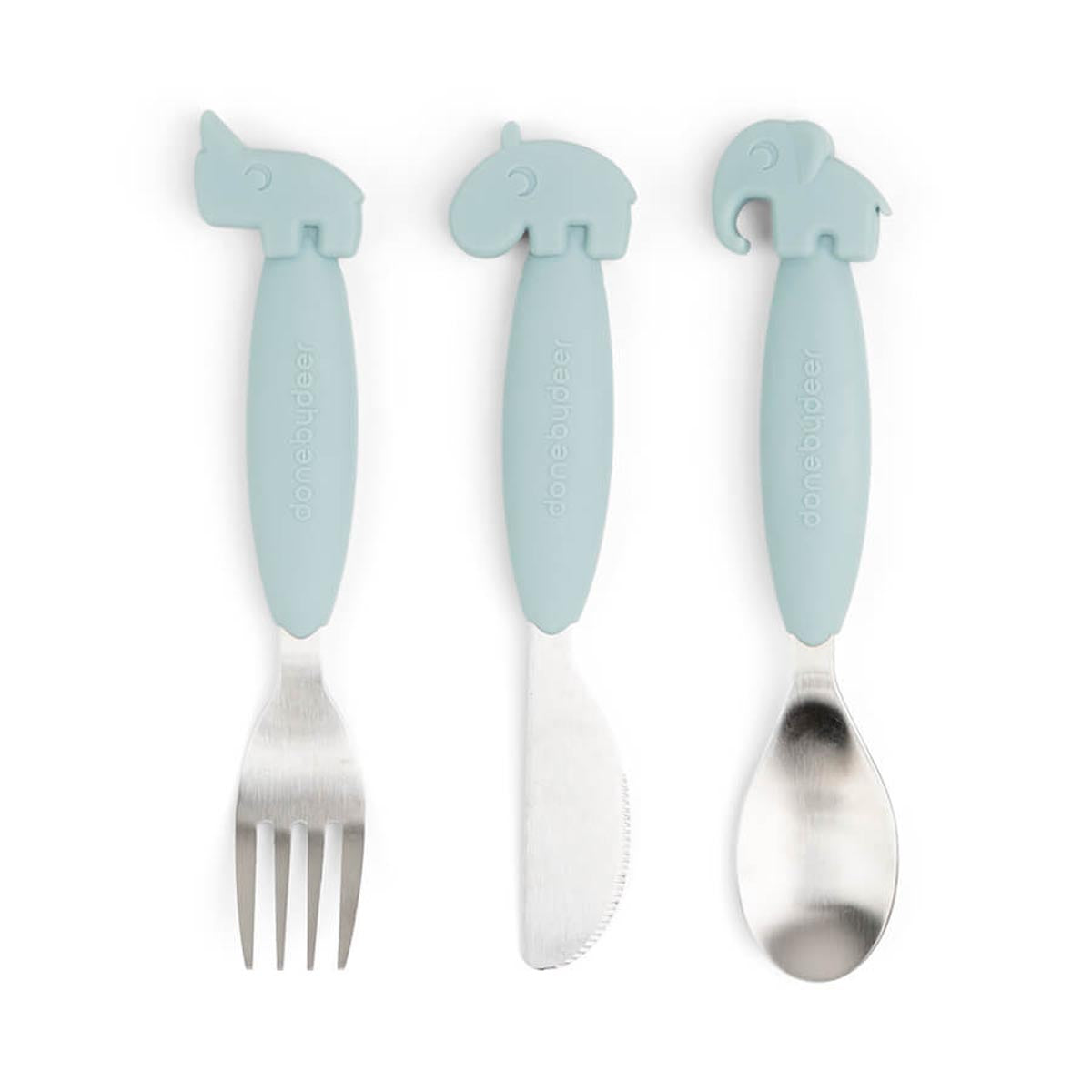 Done by Deer Easy-Grip Cutlery Set CLEARANCE