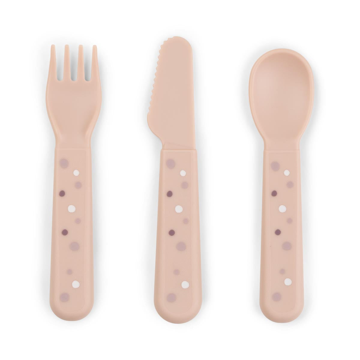 Done by Deer Foodie Cutlery Set Powder - CLEARING SHOWROOM