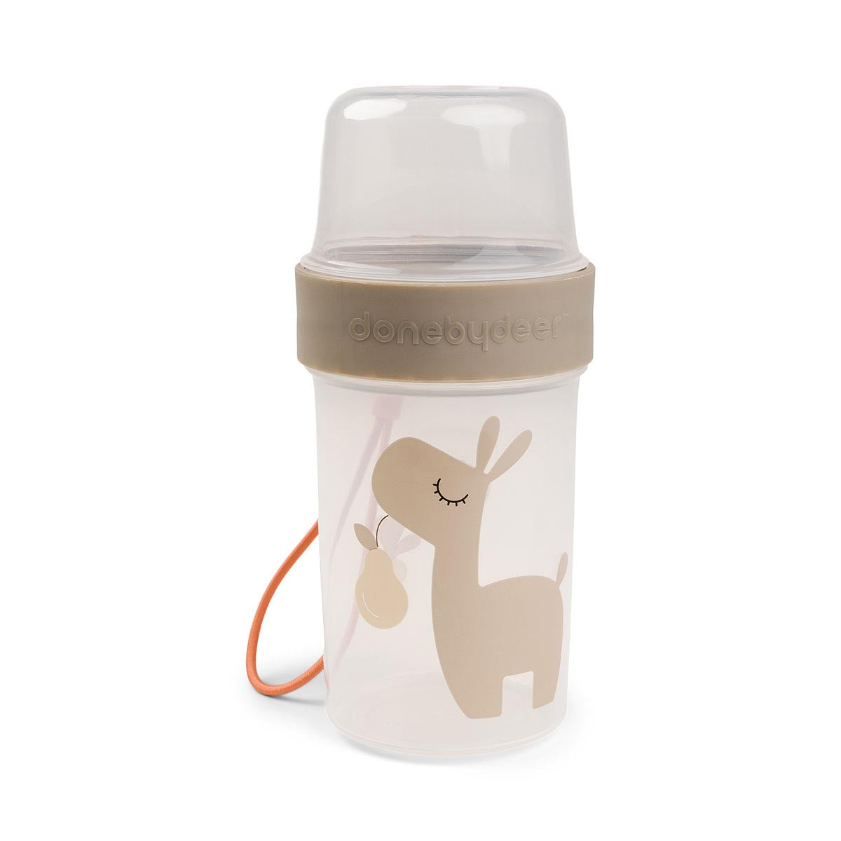 To Go 2-Way Snack Container Lalee Sand - CLEARANCE