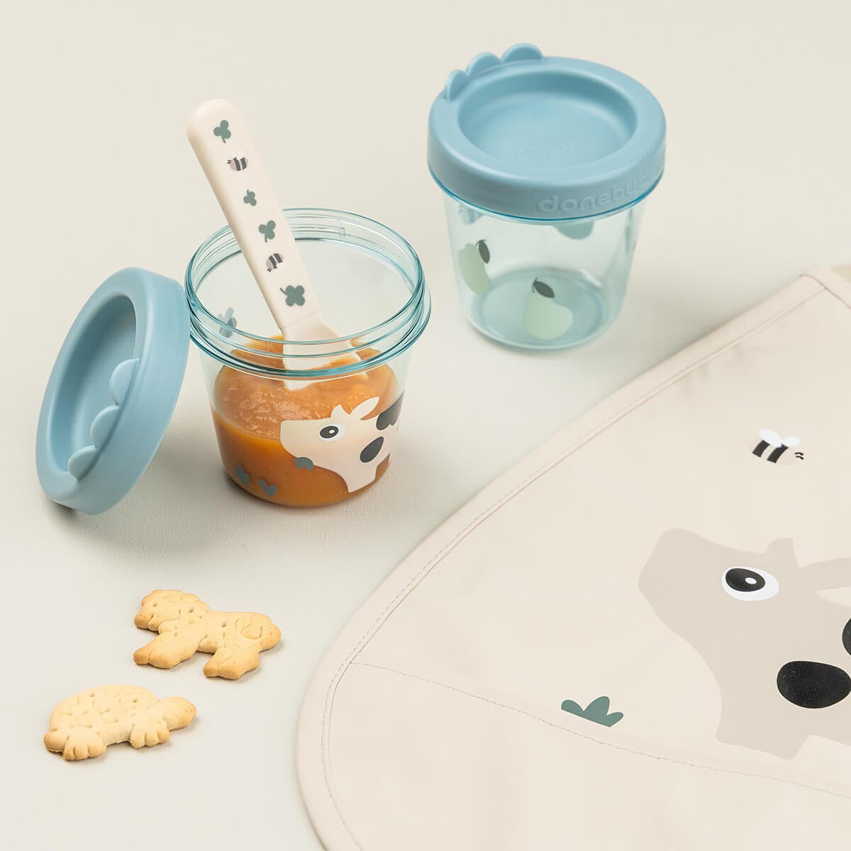 Done by Deer Baby Food Containers 2pk