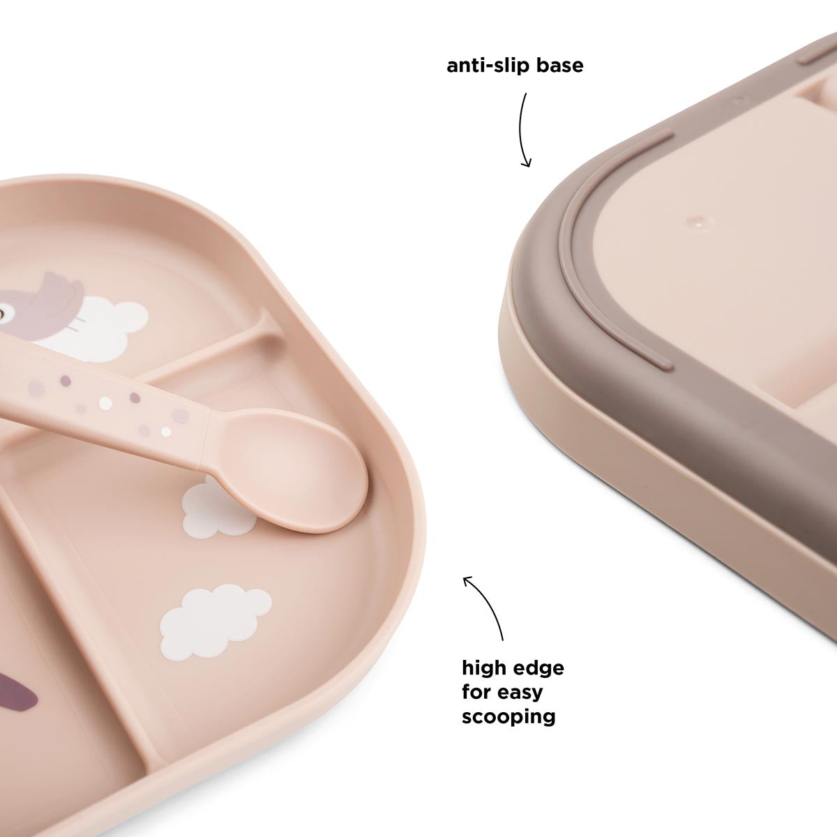 Done by Deer Foodie Compartment Plate EX DISPLAY