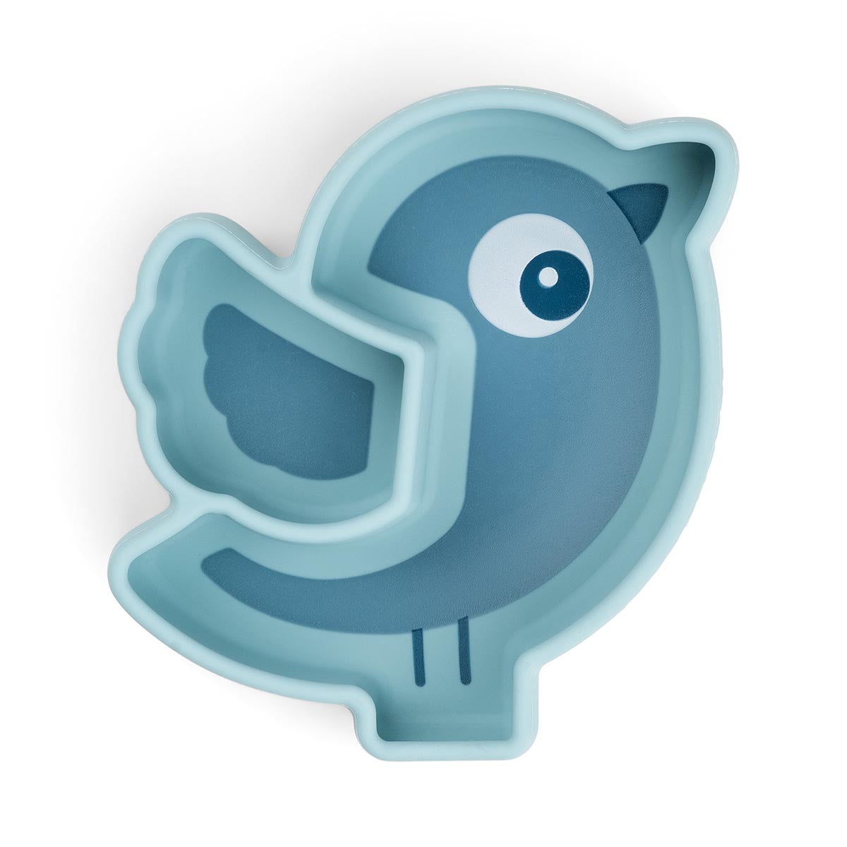 Done by Deer Stick and Stay Plate Birdee BLUE Ex-Display