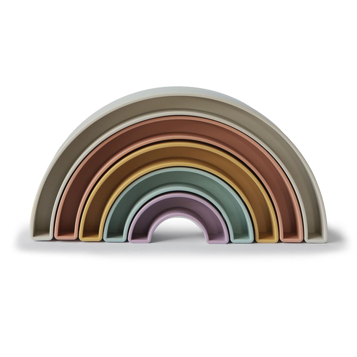 Mushie Rainbow Stacker CLEAR DISPLAY ITEM