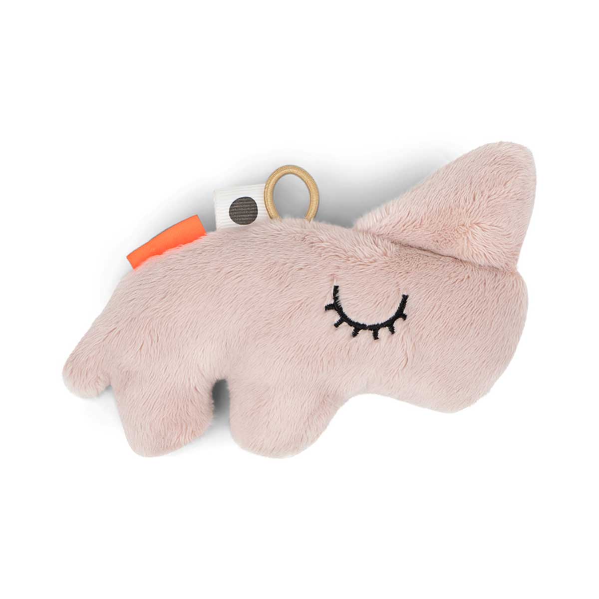 Done by Deer Tiny Sensory Rattle - Elphee Powder SHOWROOM CLEARANCE