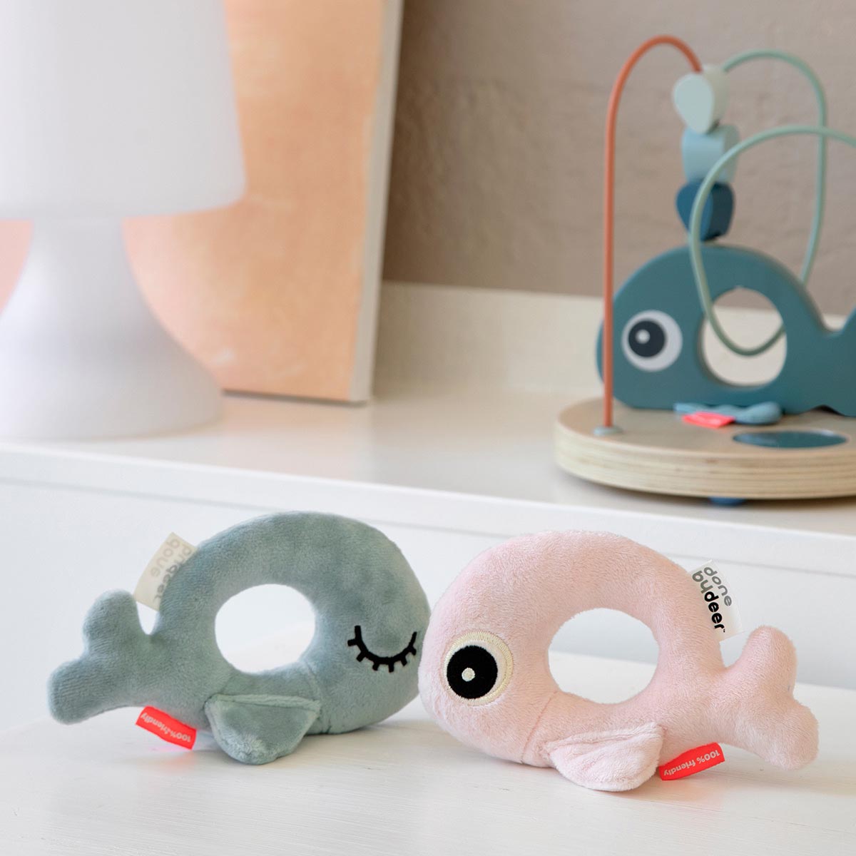 Done by Deer Wally Ring Rattle - Ex Display CLEARANCE