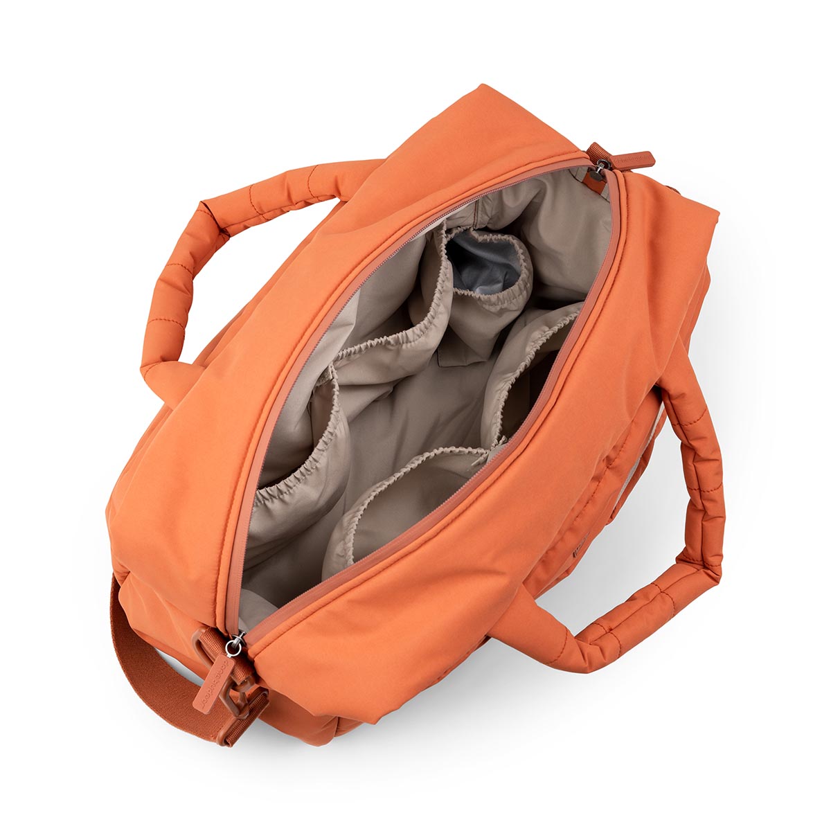 Done by Deer Quilted Changing Bag Papaya