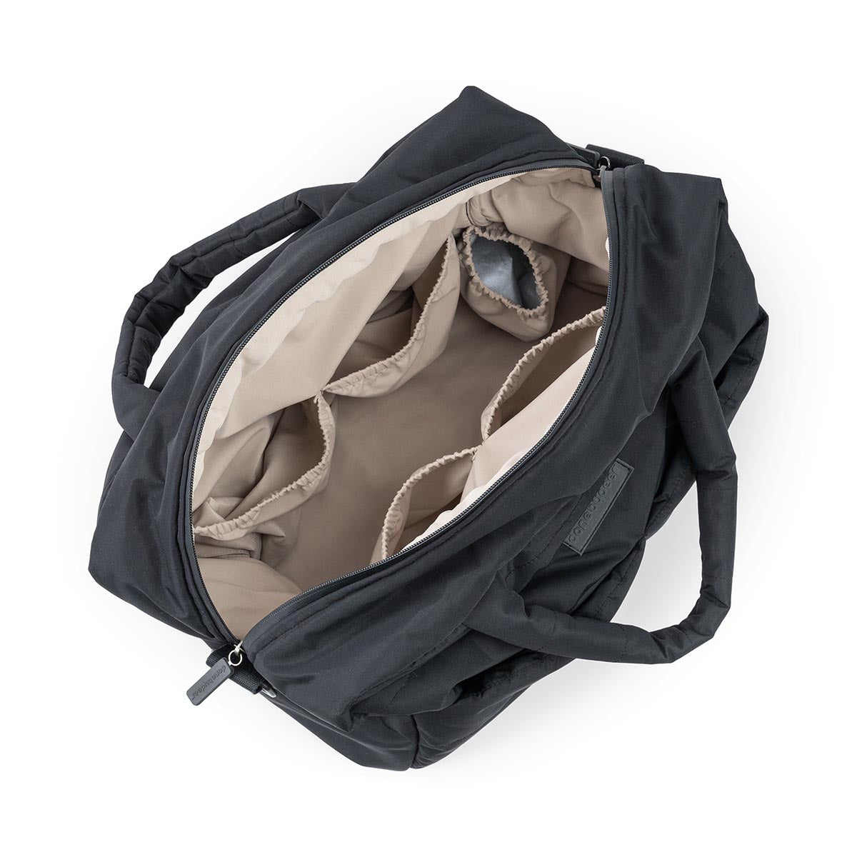 Done by Deer Quilted Changing Bag Black