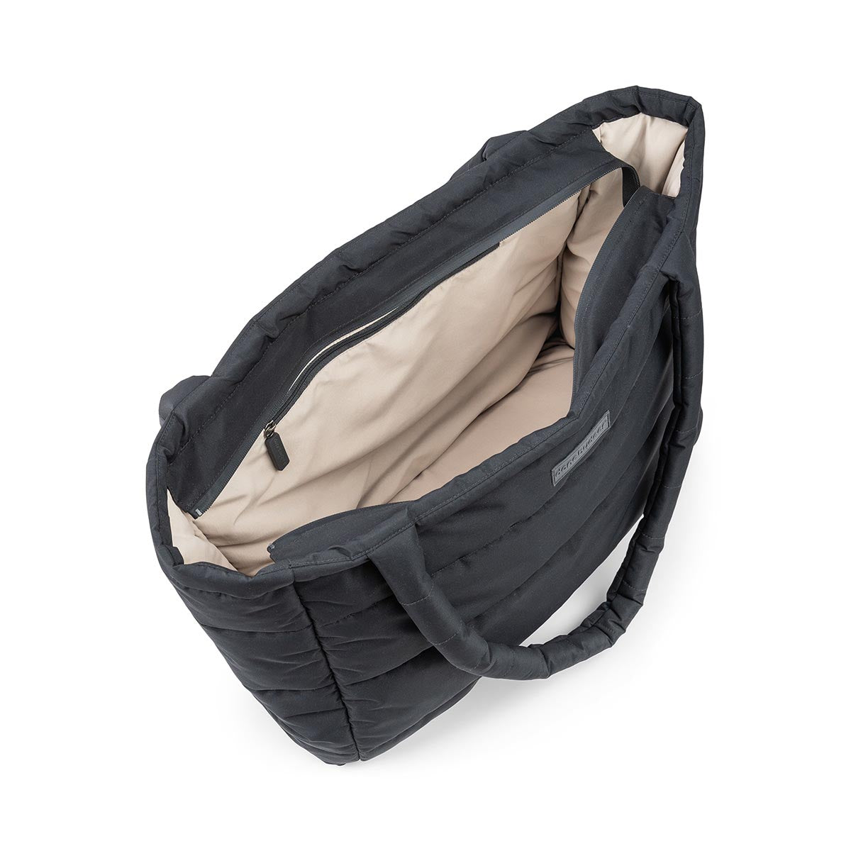 Done by Deer Qulited Changing Tote Black