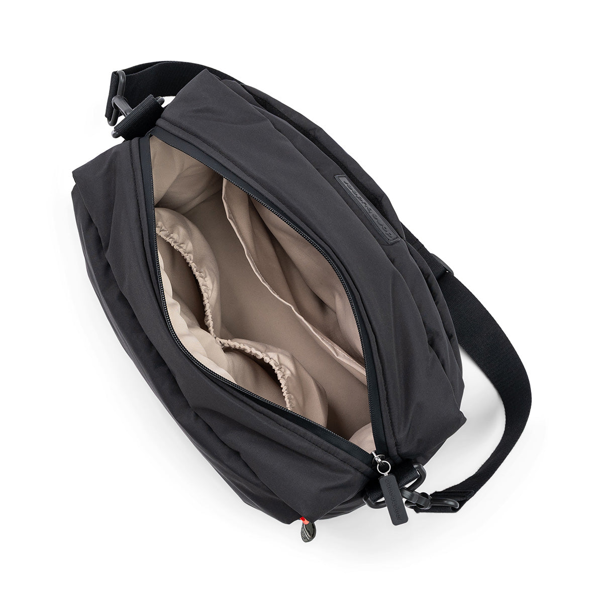 Done by Deer Quilted Stroller Bag Black