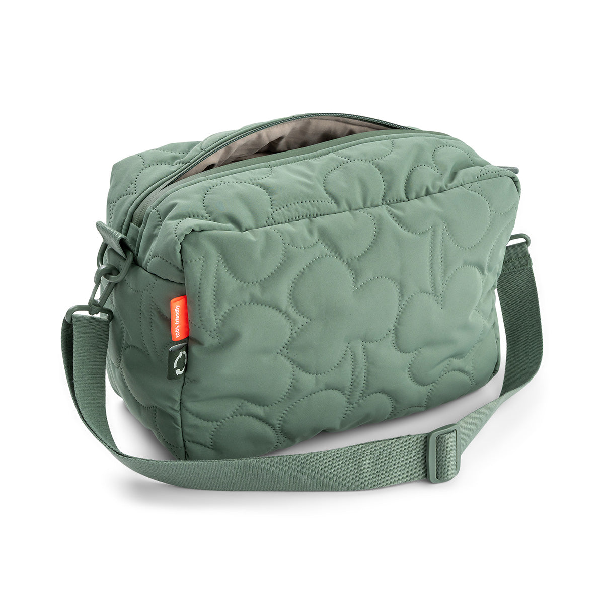 Done by Deer Quilted Stroller Bag Green
