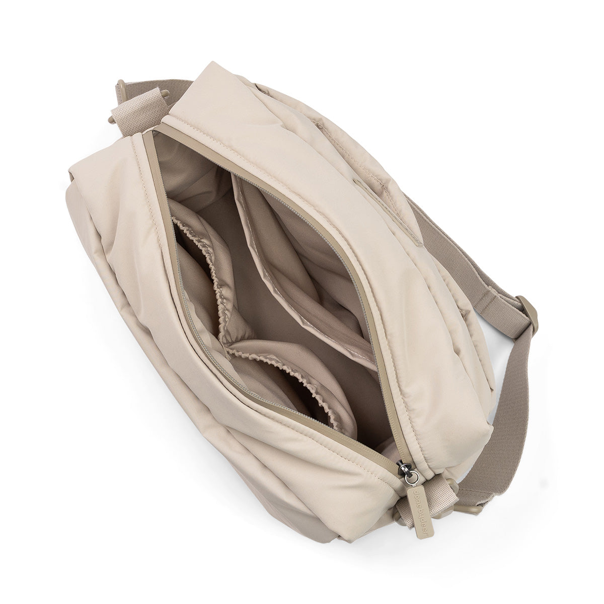 Done by Deer Quilted Stroller Bag Sand