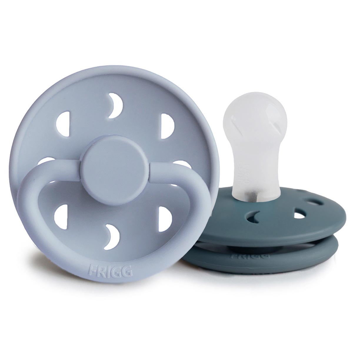 FRIGG Moon Pacifier 2 Pack Silicone