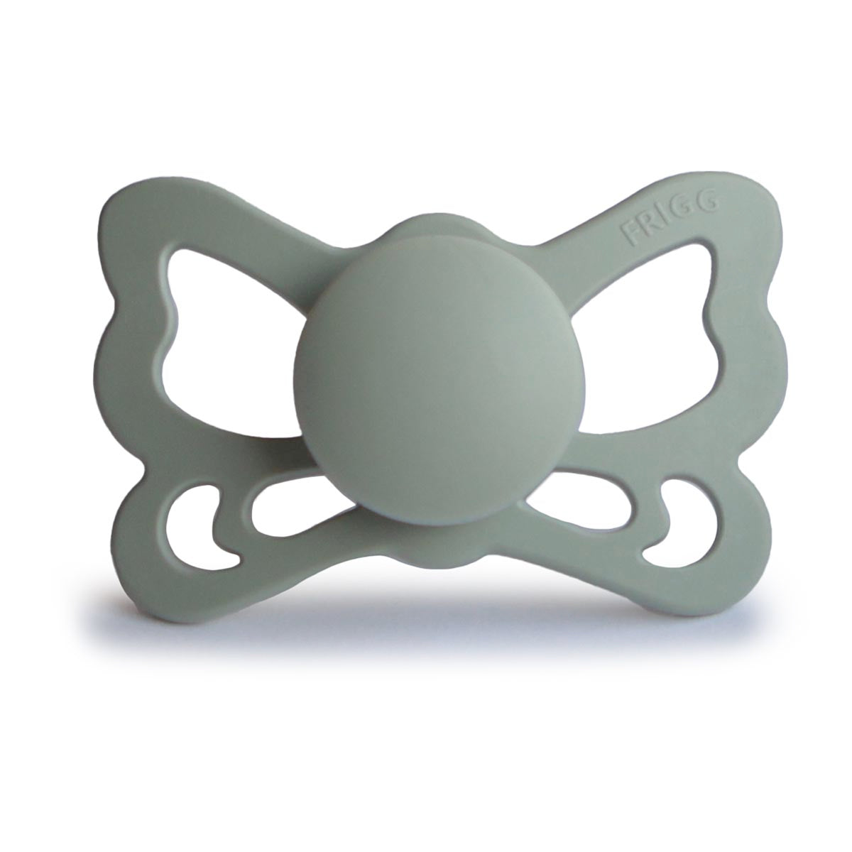 FRIGG Butterfly Pacifier 4 Pack Silicone 6-18months Sage