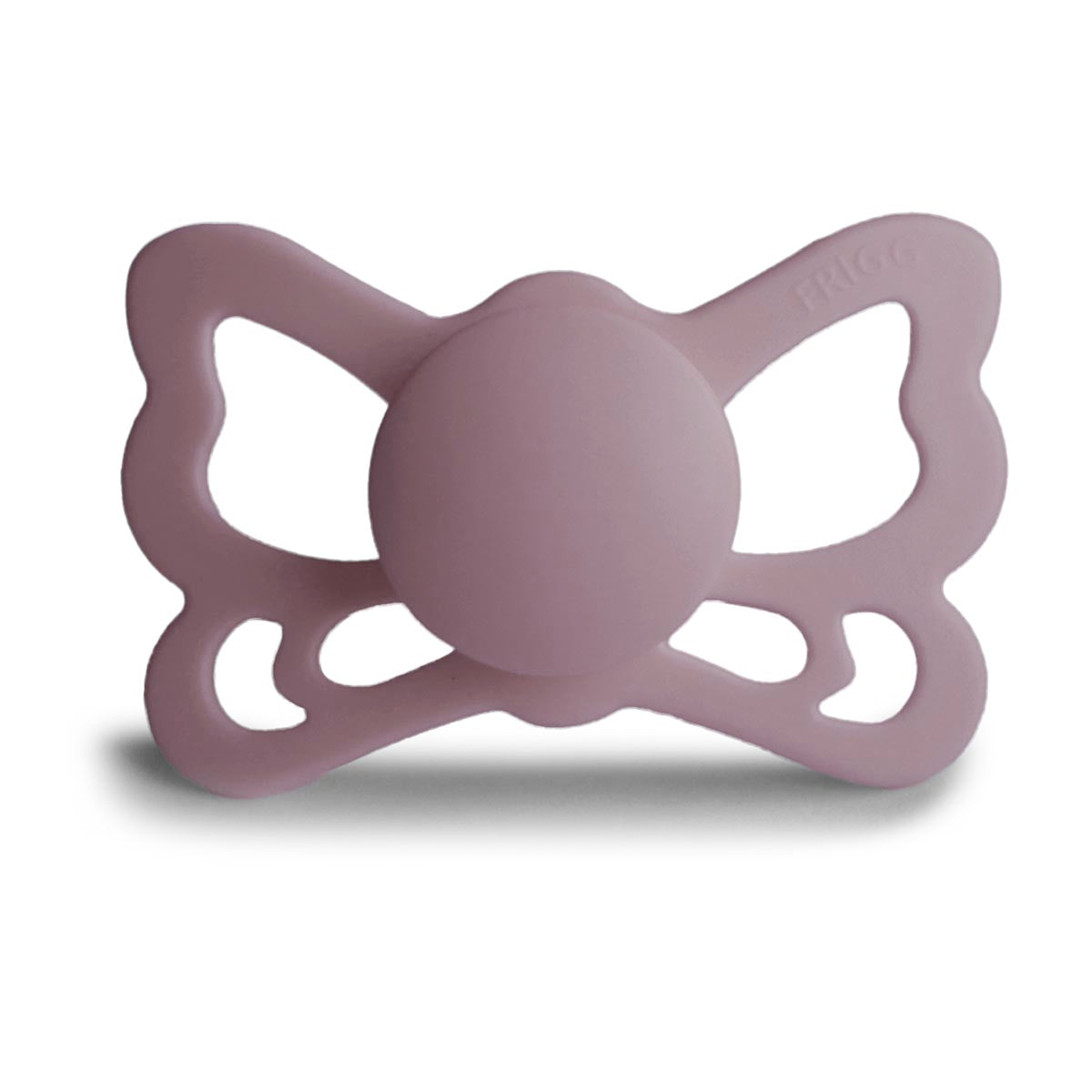 FRIGG Butterfly Pacifier 4 Pack Silicone 6-18months Mauve