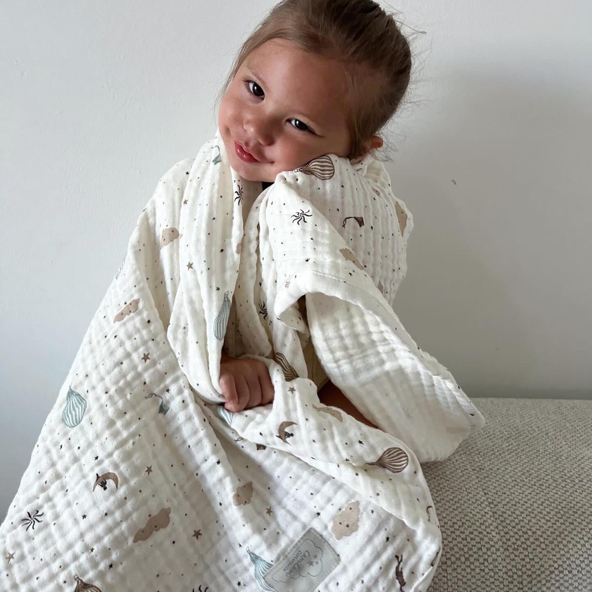 Cam Cam Copenhagen Muslin Blanket-NEW SHOWROOM CLEARANCE