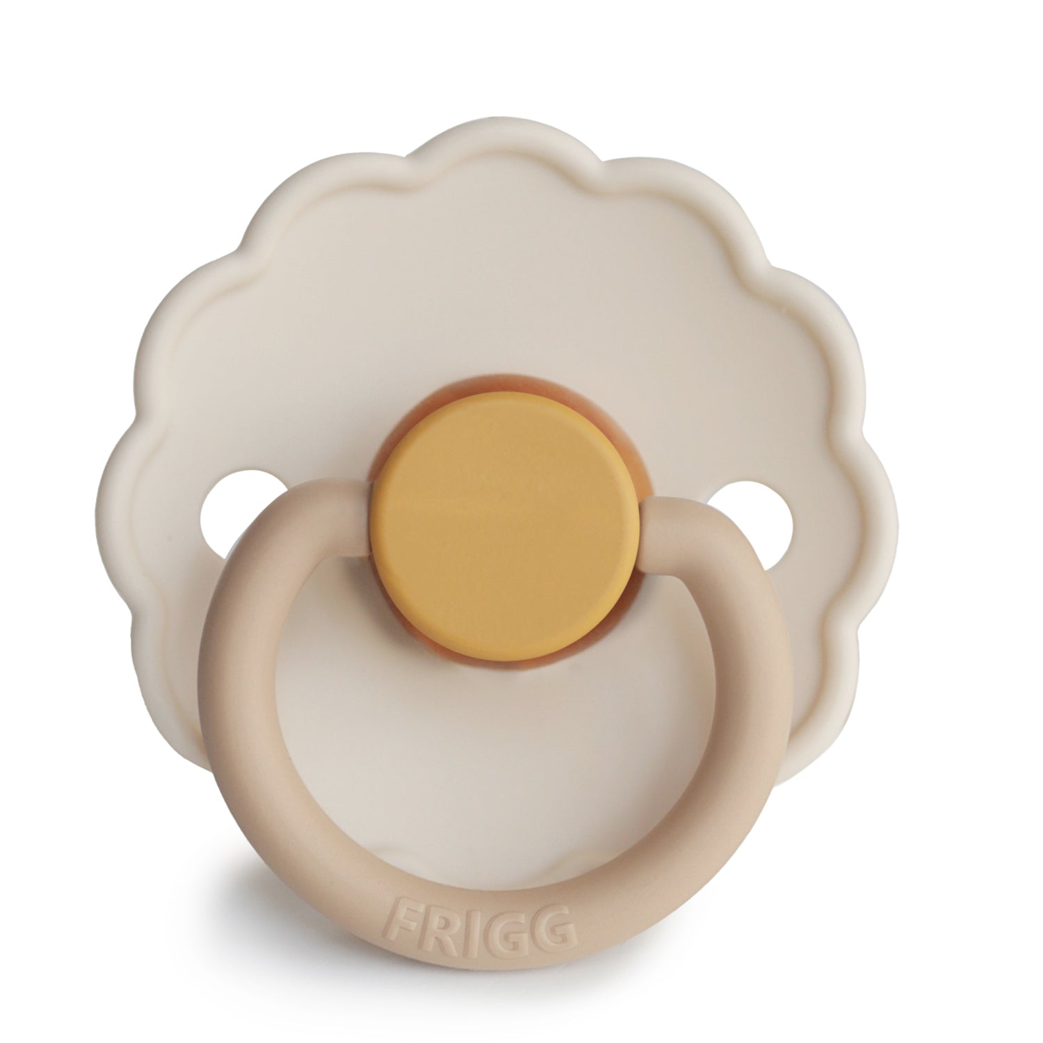 FRIGG Daisy Pacifier 4 Pack Latex 6-18 months Chamomille