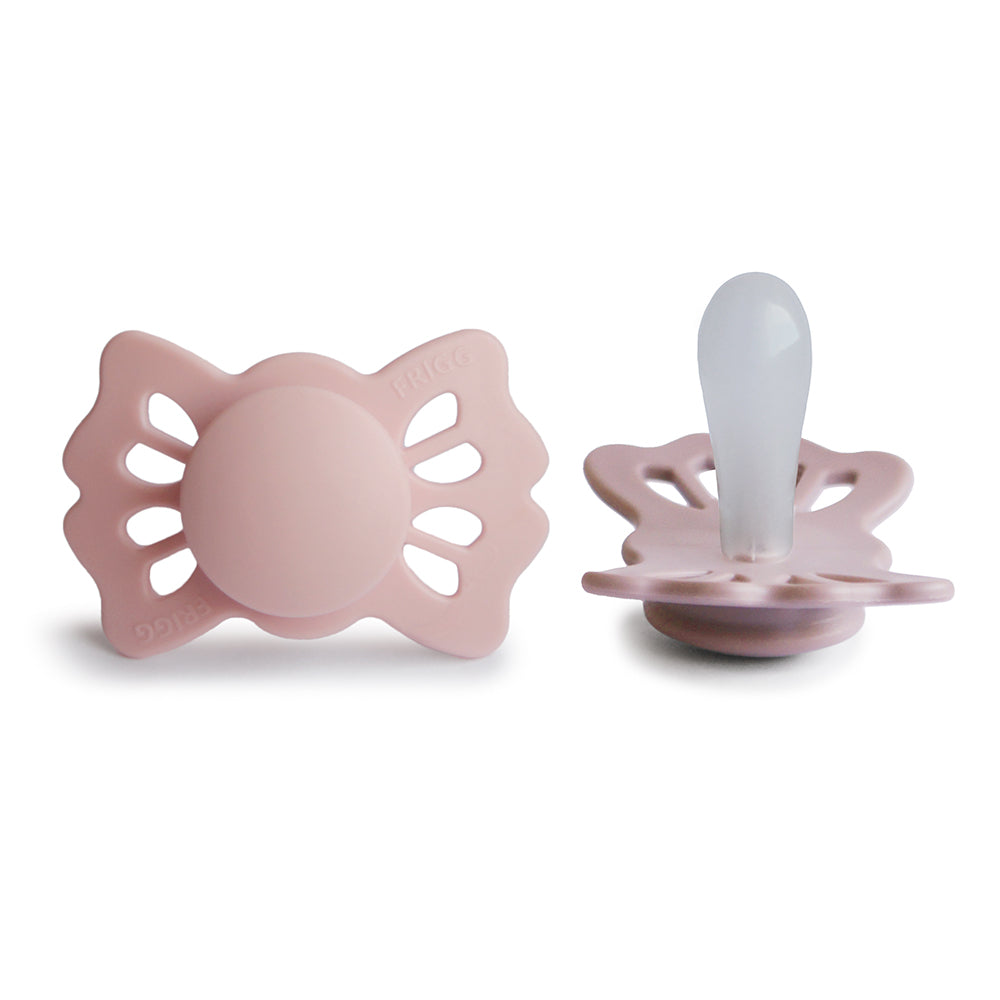 FRIGG Lucky Pacifier 4 Pack Silicone 0-6months Blush