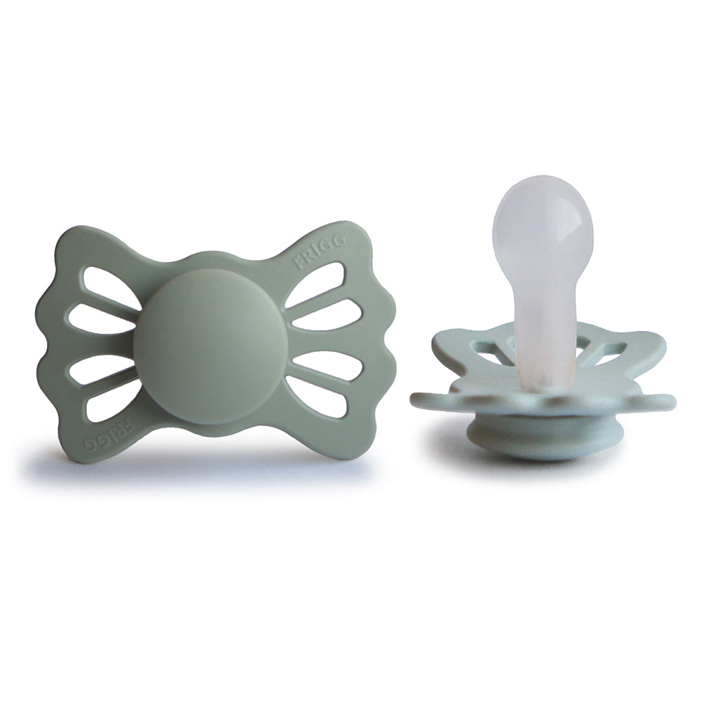 FRIGG Lucky Pacifier 4 Pack Silicone 6-18months Sage