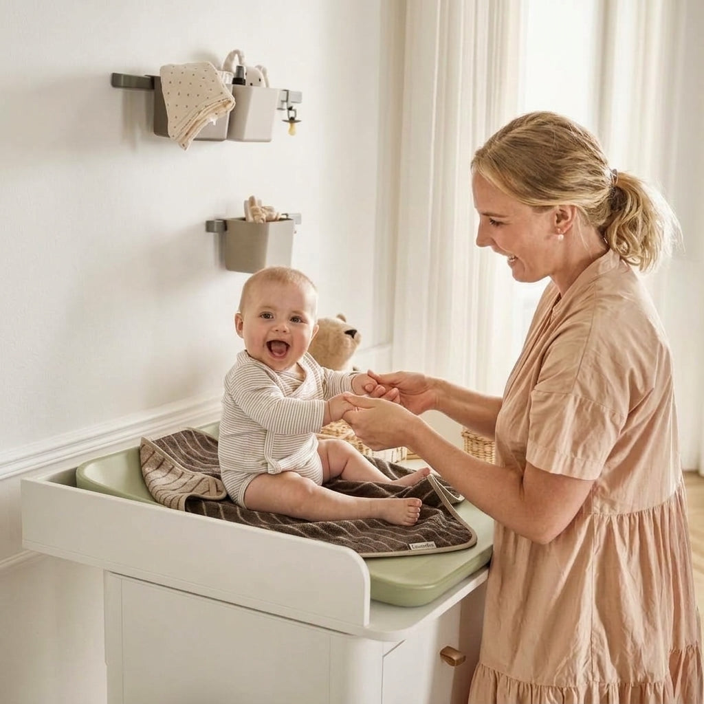 Leander Matty Organic Topper Woodland Design