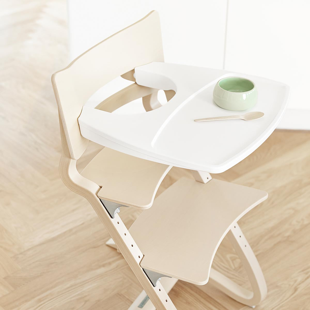 Leander High Chair Bundle White