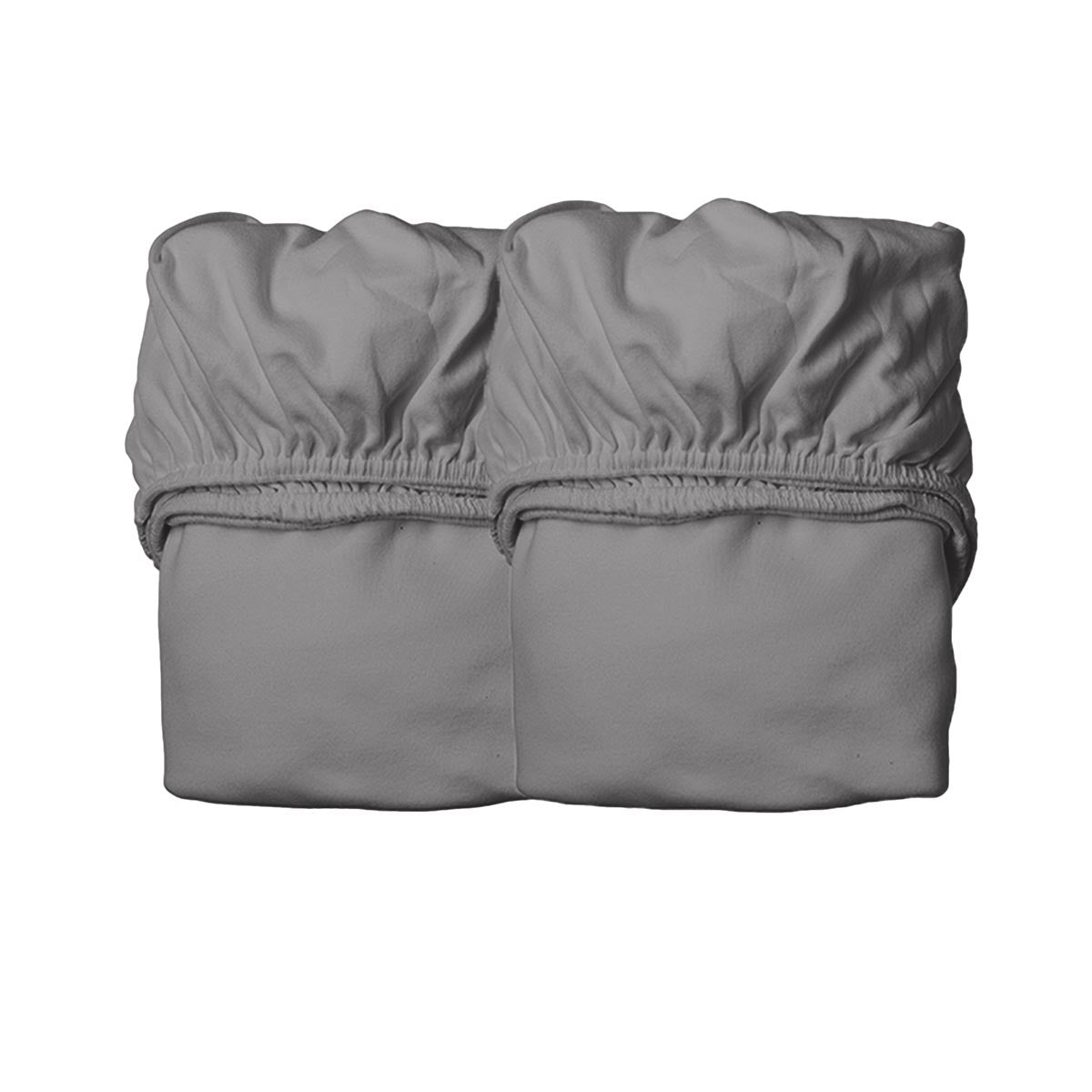 Leander Organic Baby Cot Sheets - CLEARANCE GREY