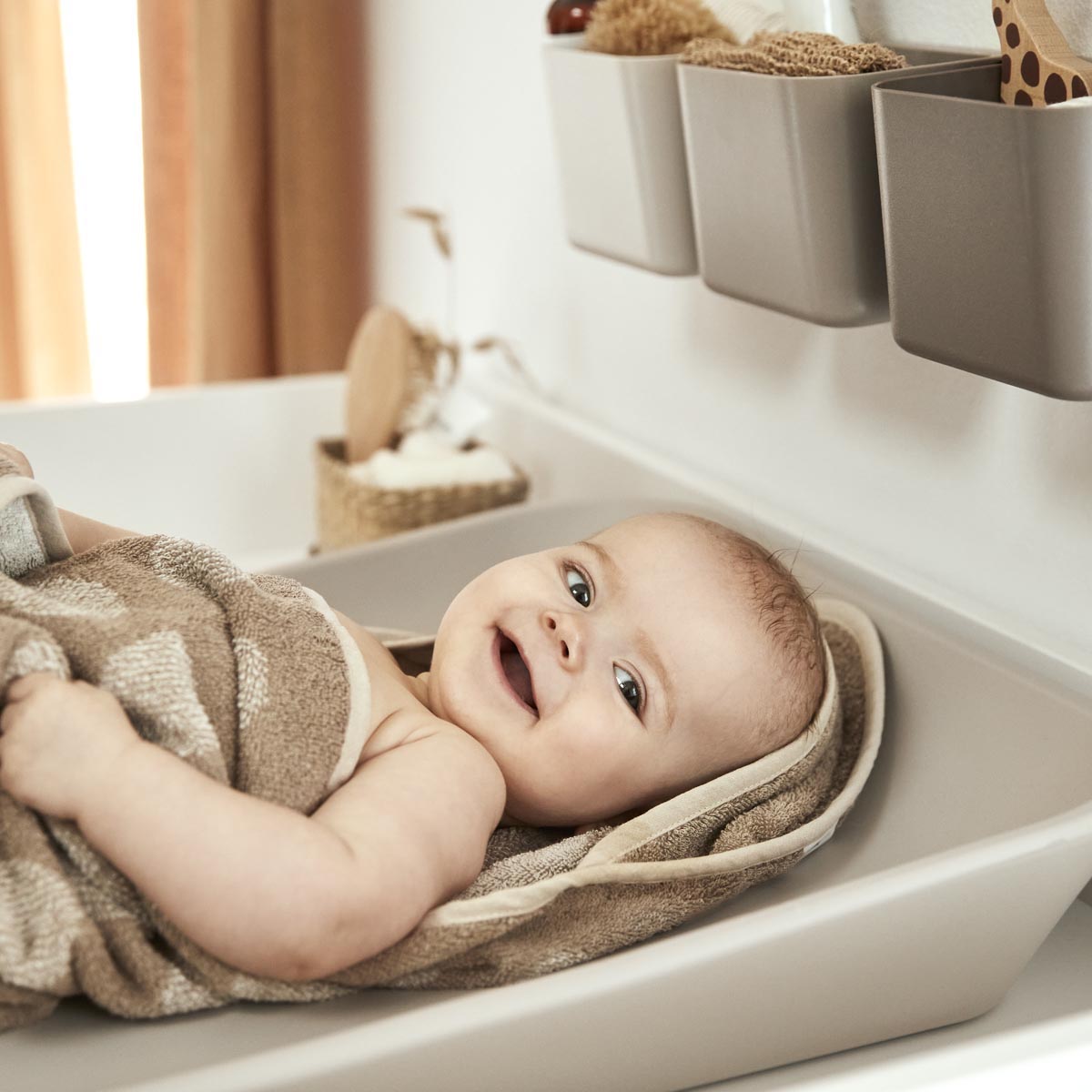 Leander Matty Change Mat CAPPUCCINO EX SHOWROOM
