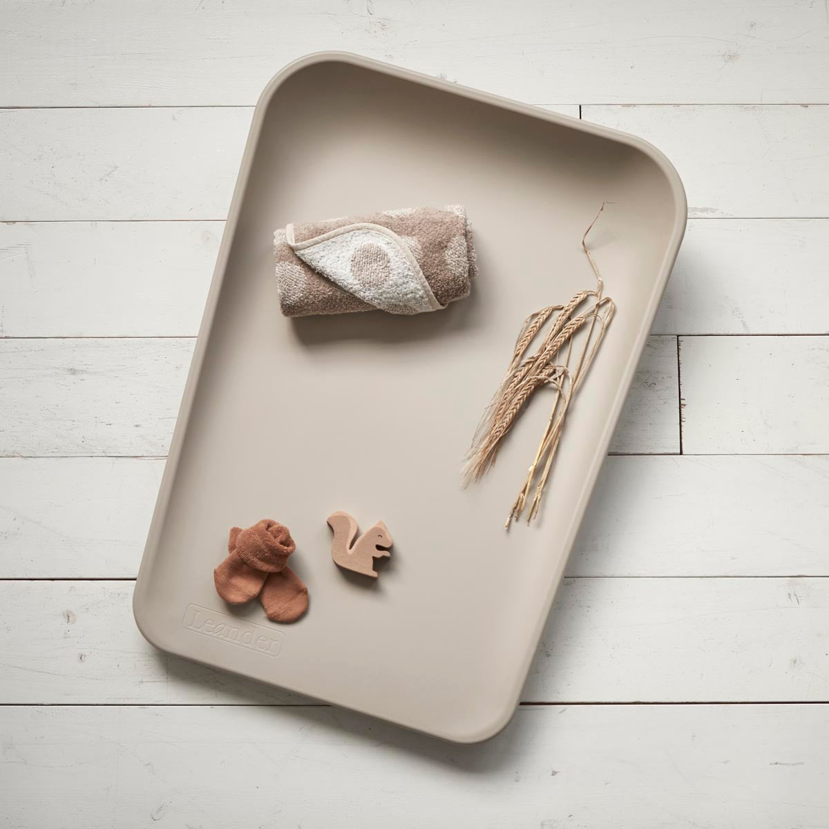 Leander Matty Change Mat CAPPUCCINO EX SHOWROOM