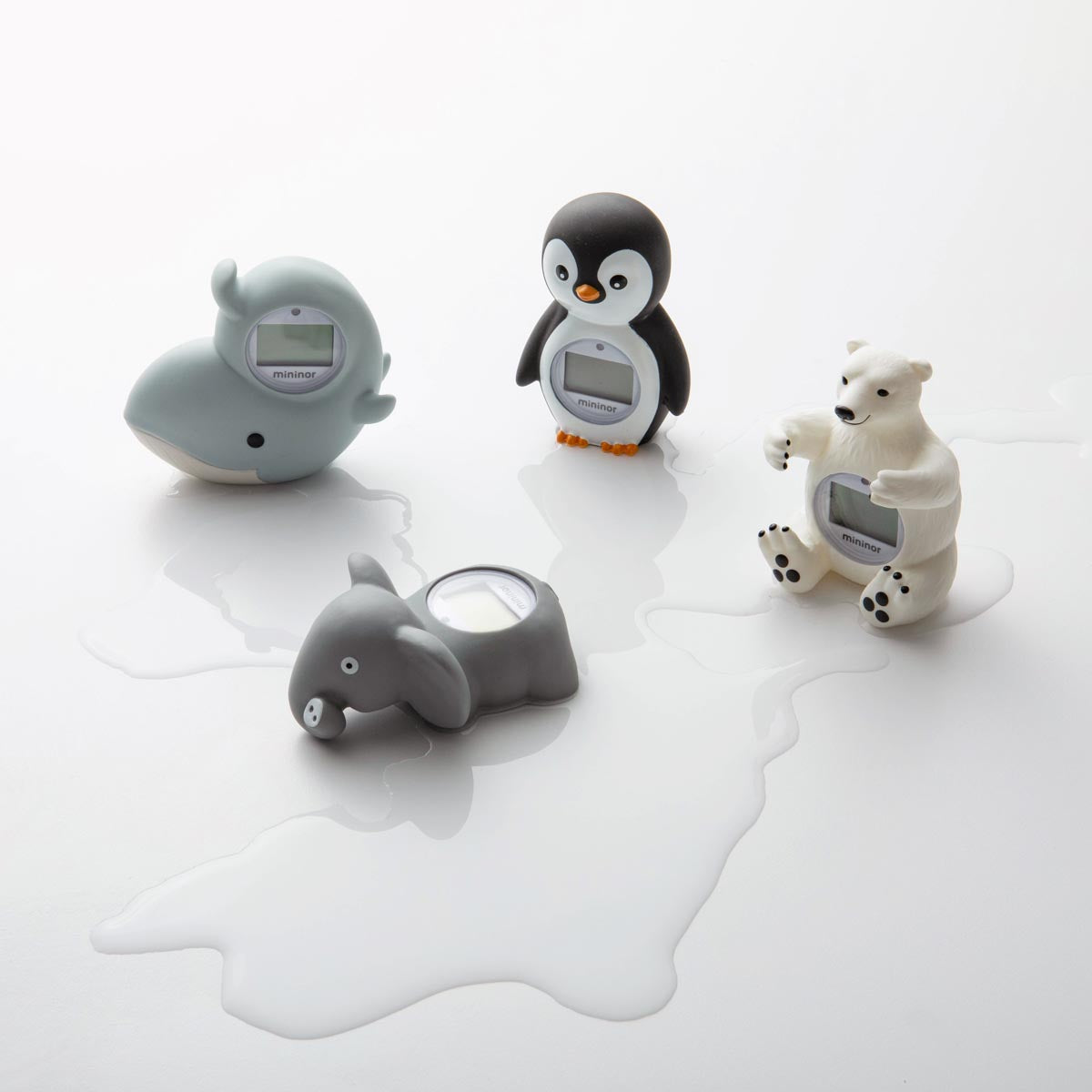 Mininor Bath Thermometer - Elephant