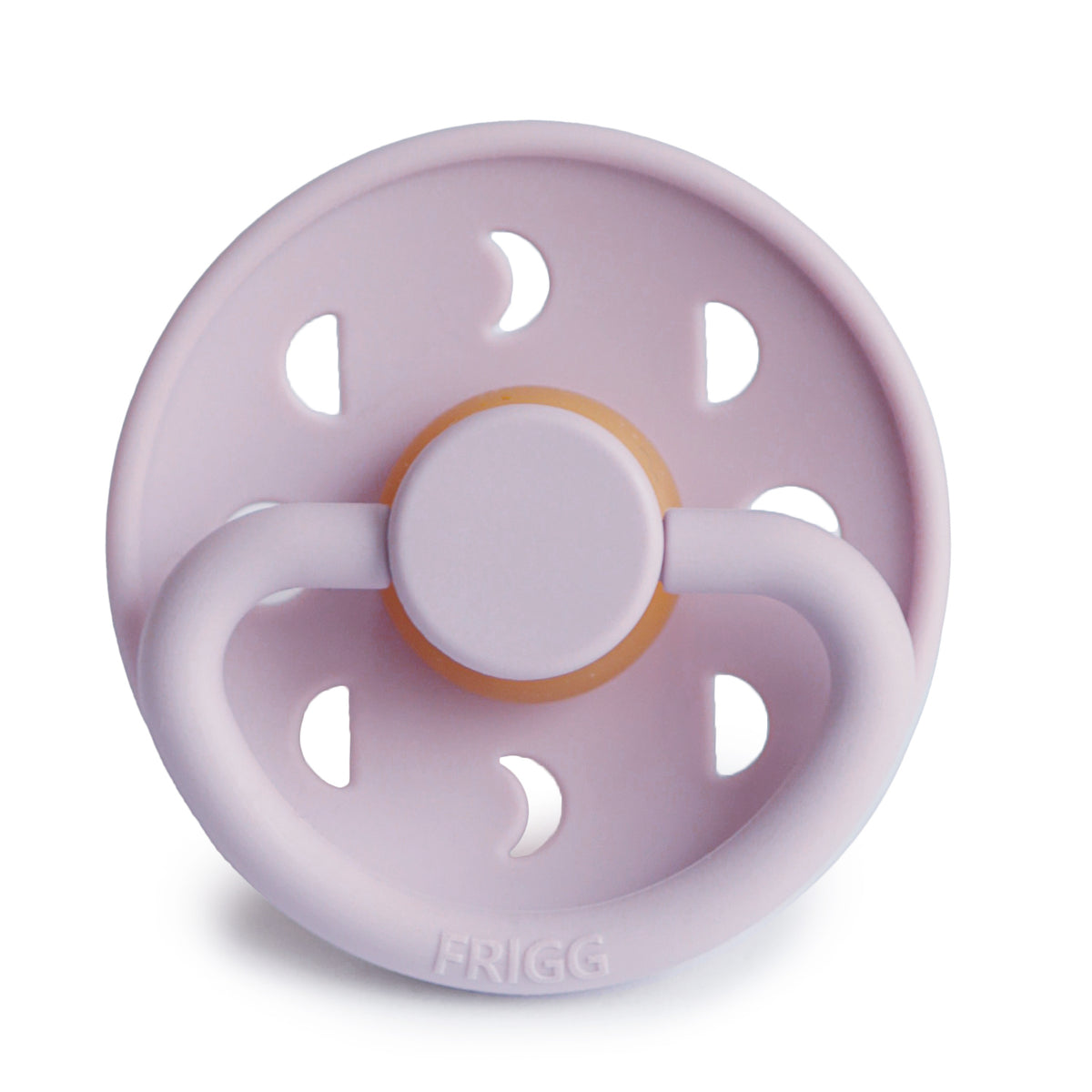 FRIGG Moon Pacifier 4 Pack Latex 0-6 months Soft Lilac