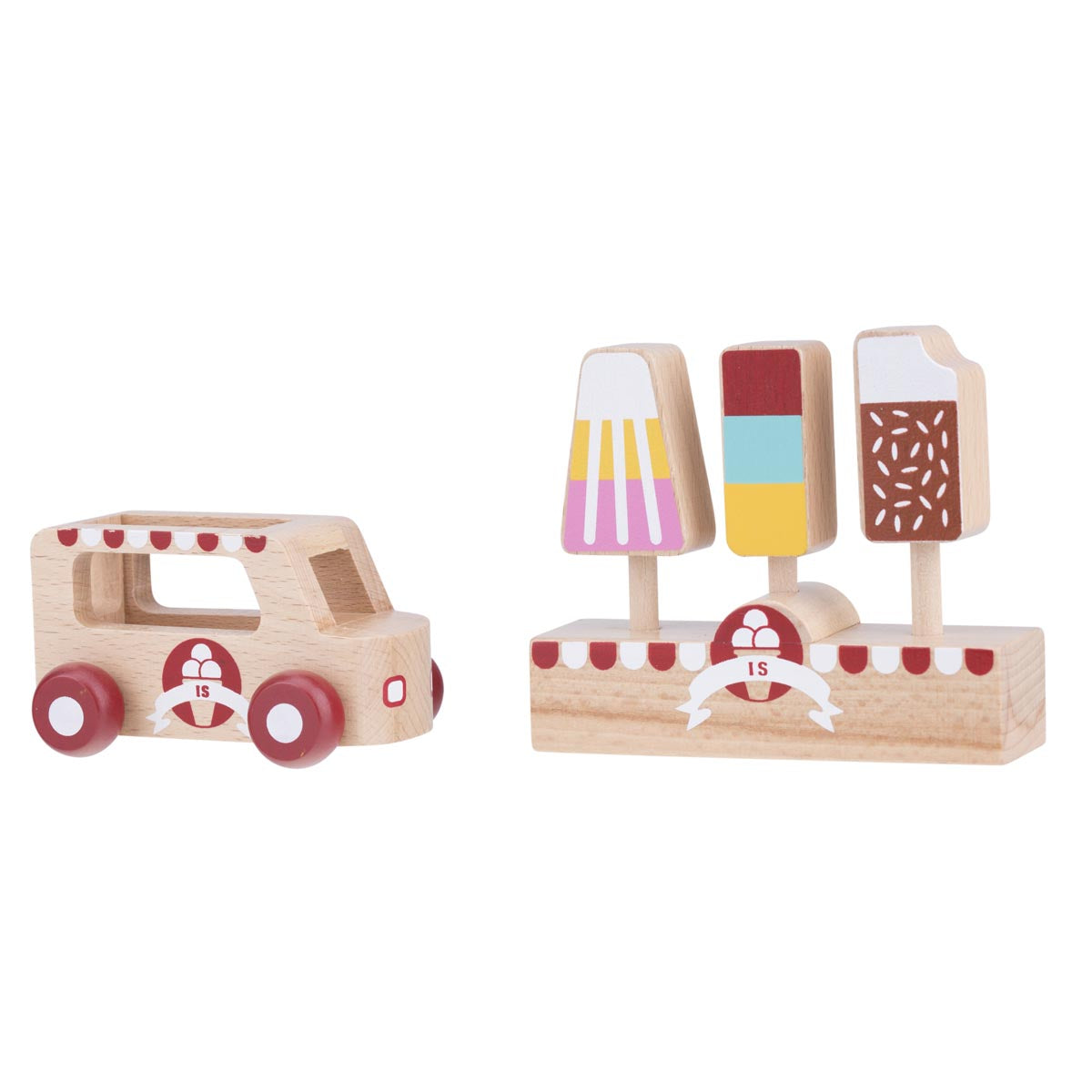 Moover Mini Car Set - Ice Cream Van