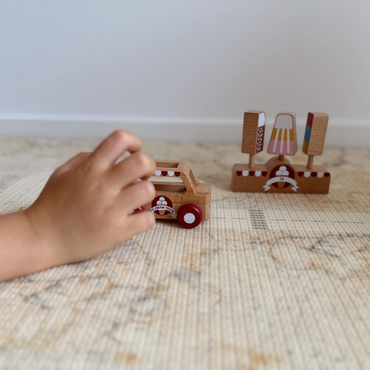 Moover Mini Car Set - Ice Cream Van