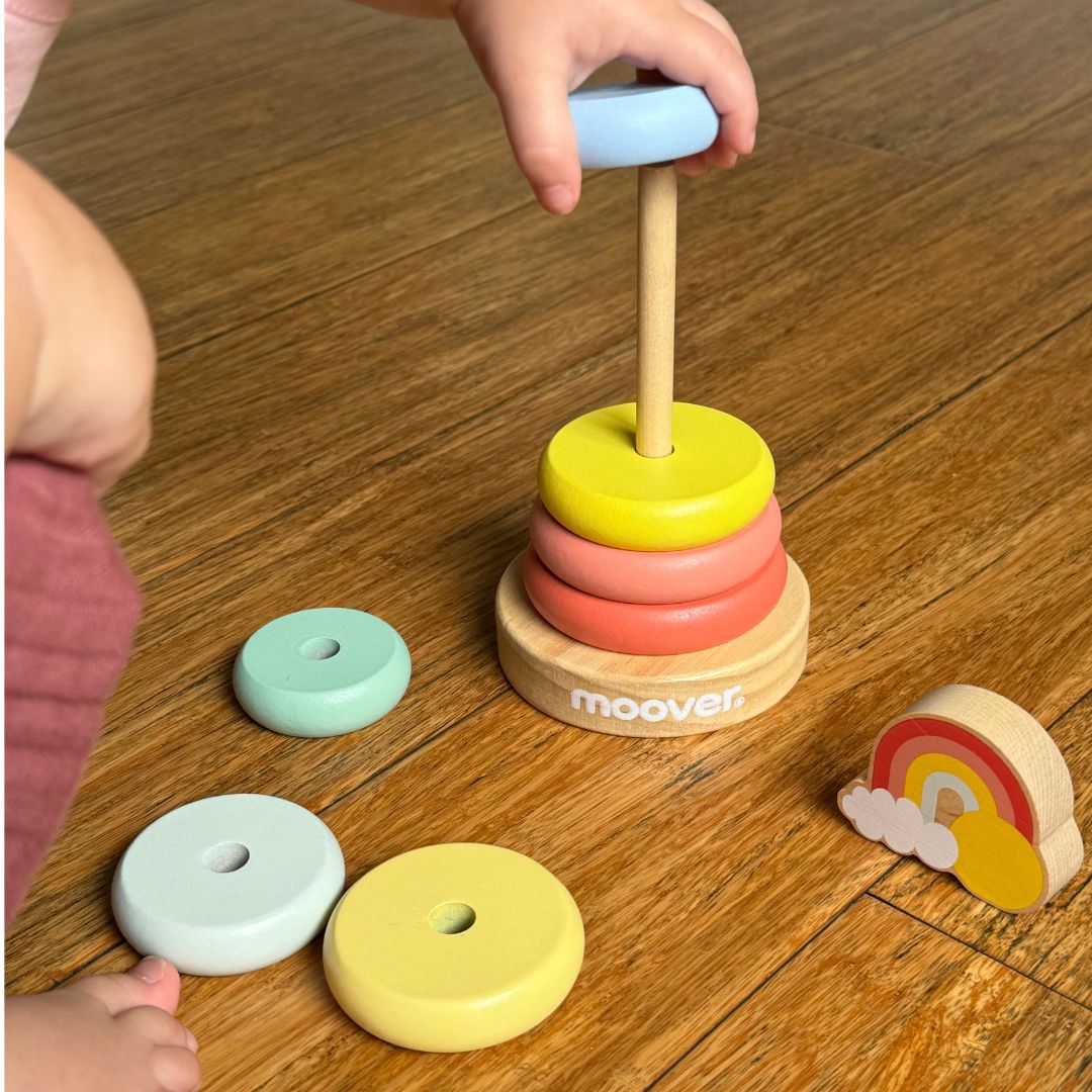 Moover Toys Essentials Wooden Rings