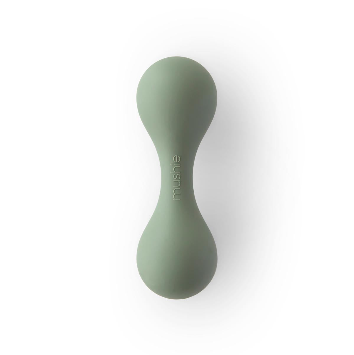 Mushie Silicone Baby Rattle