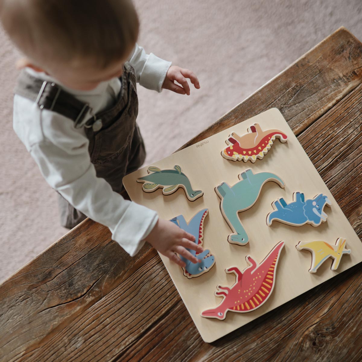 Mushie Wooden Puzzle