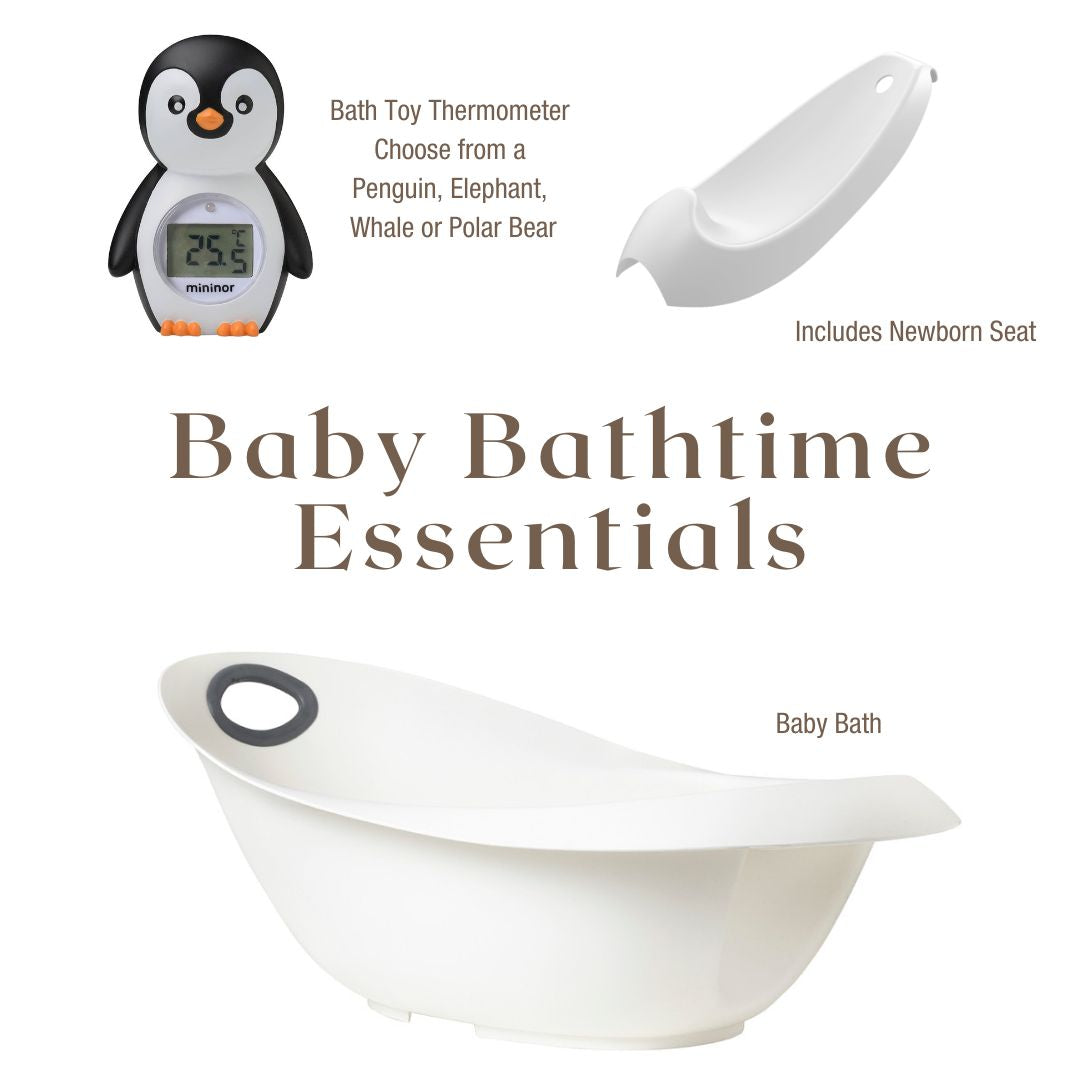 Mininor Essentials for Baby Bathtime