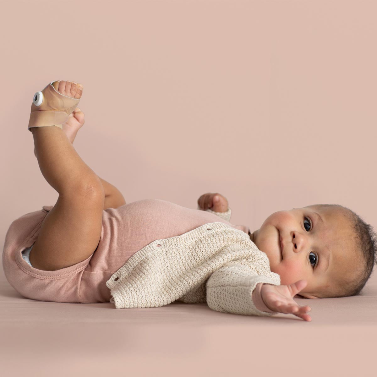 Owlet Dream Sock Dusty Rose