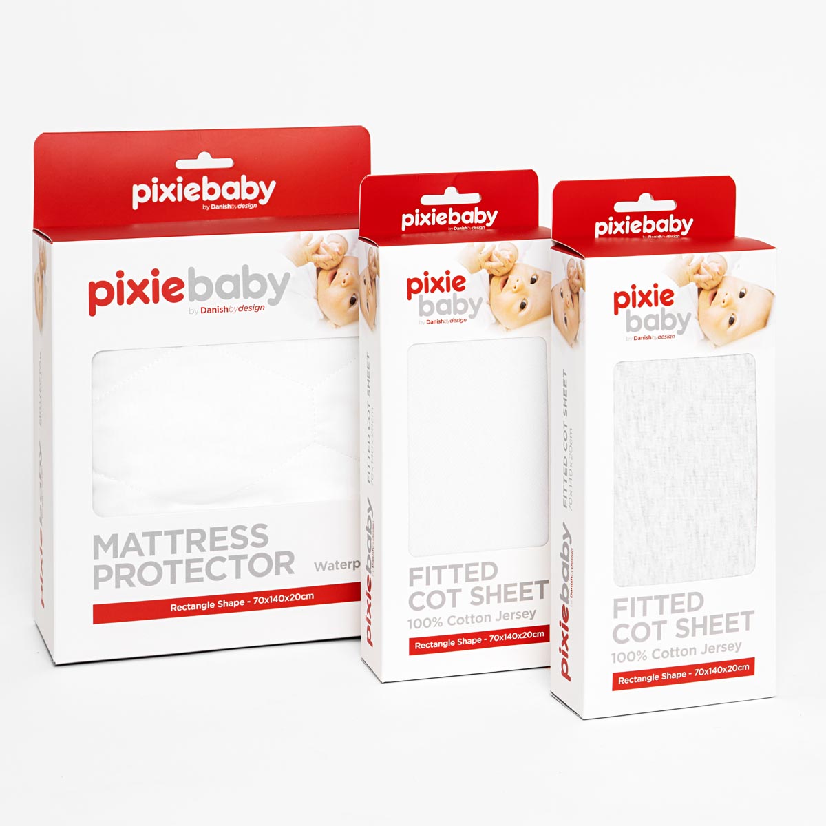 PixieBaby Cot Mattress Protector