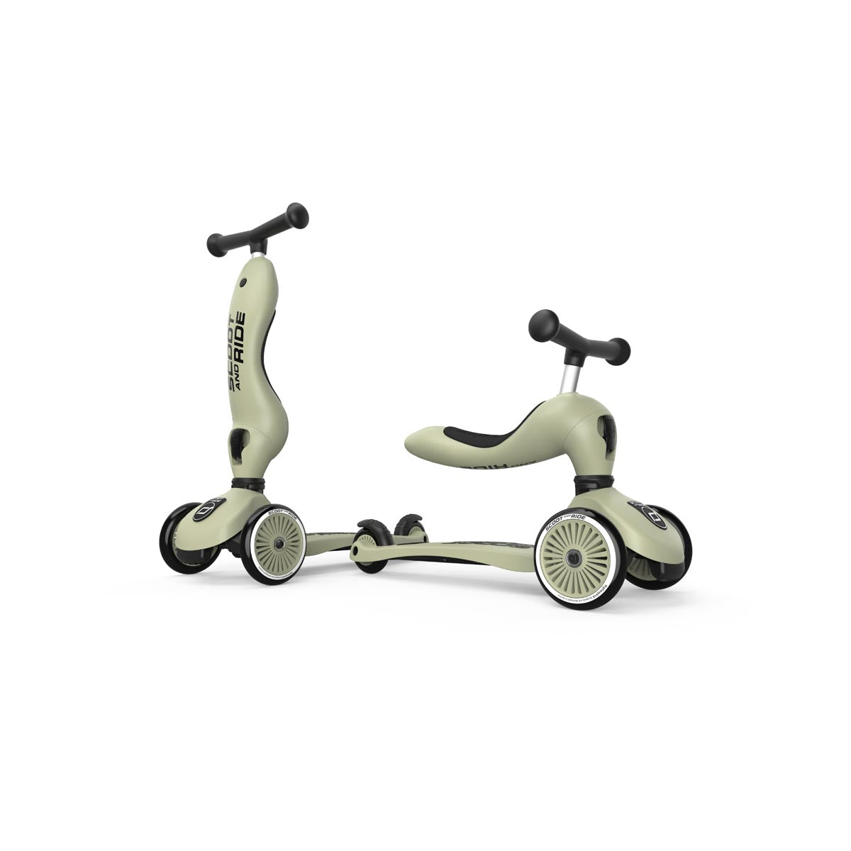 Scoot and Ride Highway Kick 1 Olive