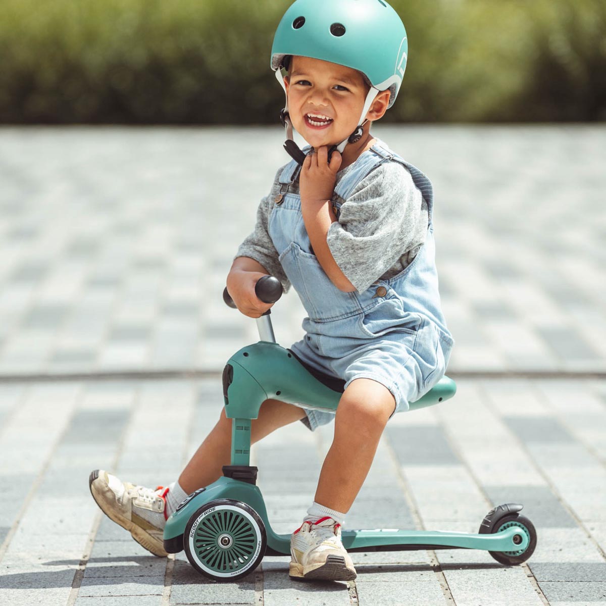 Scoot and Ride Highway Kick 1 Olive