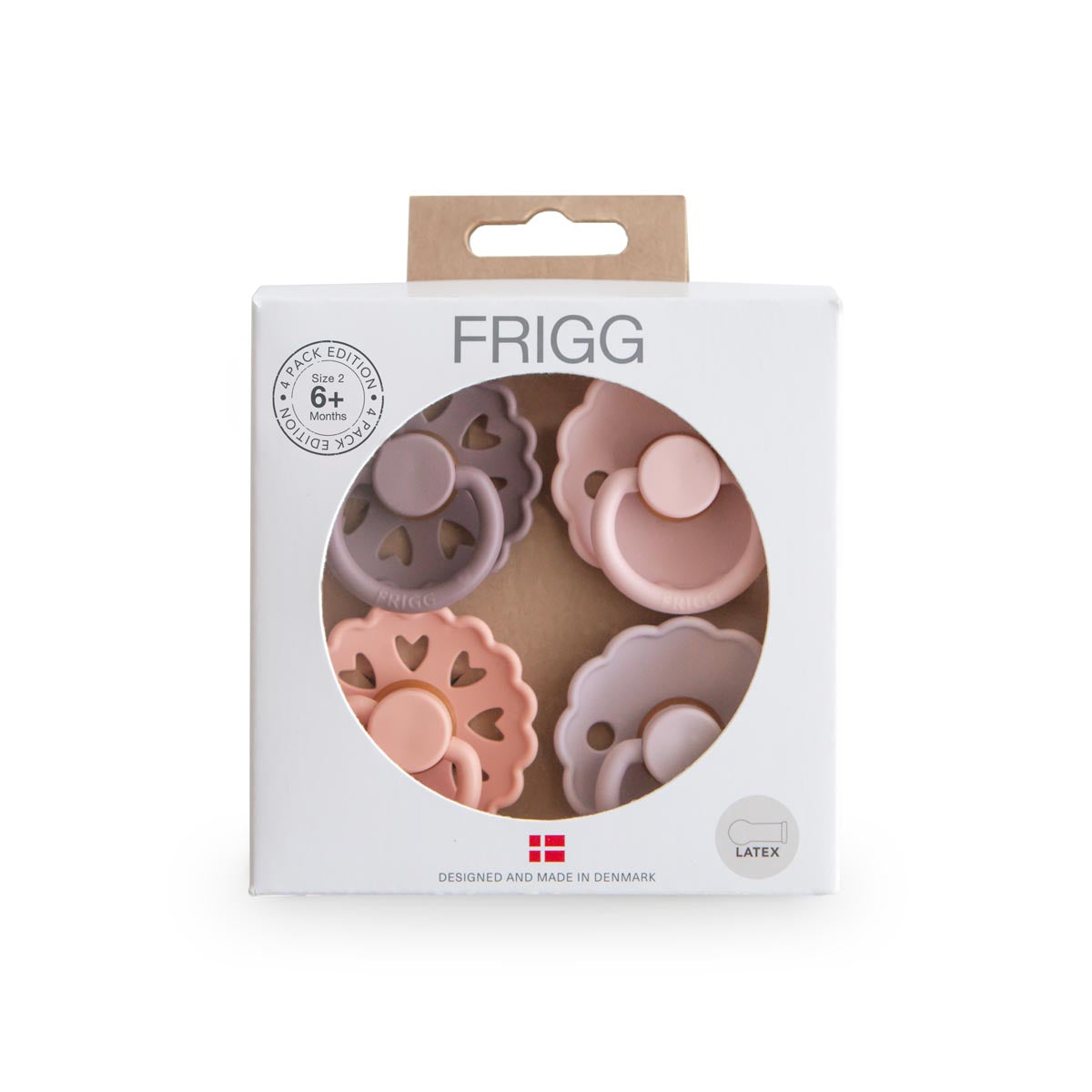 FRIGG Multi Pacifier 4 Pack Latex