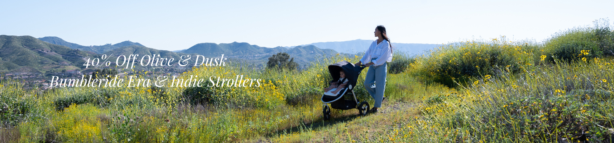 Beach walks with toddlers and your Bumbleride Indie in Maritime