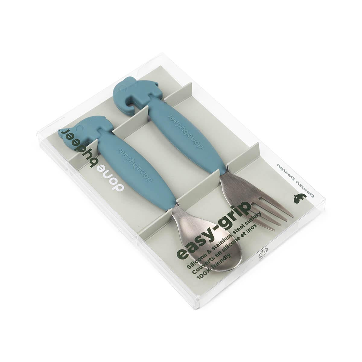 Done by Deer Easy-Grip Spoon 2 Piece Set