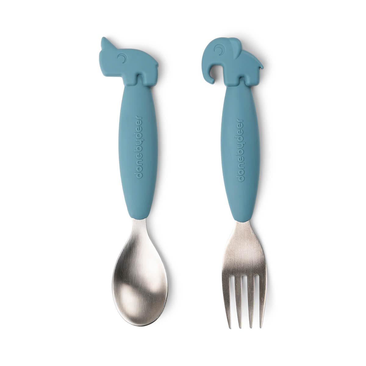 Done by Deer Easy-Grip Spoon 2 Piece Set