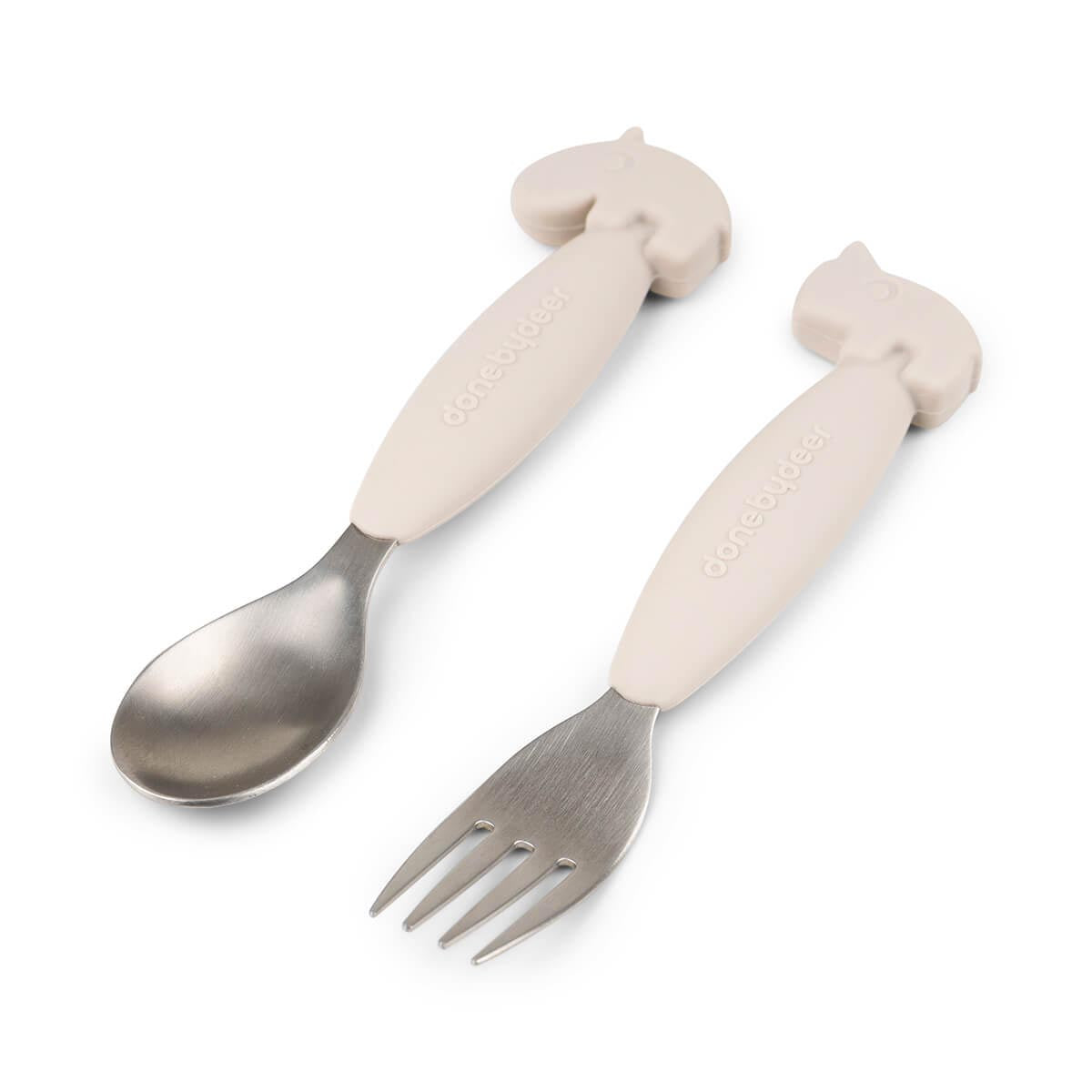 Done by Deer Easy-Grip Spoon 2 Piece Set